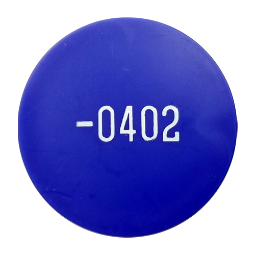 Numbered Plastic Tokens